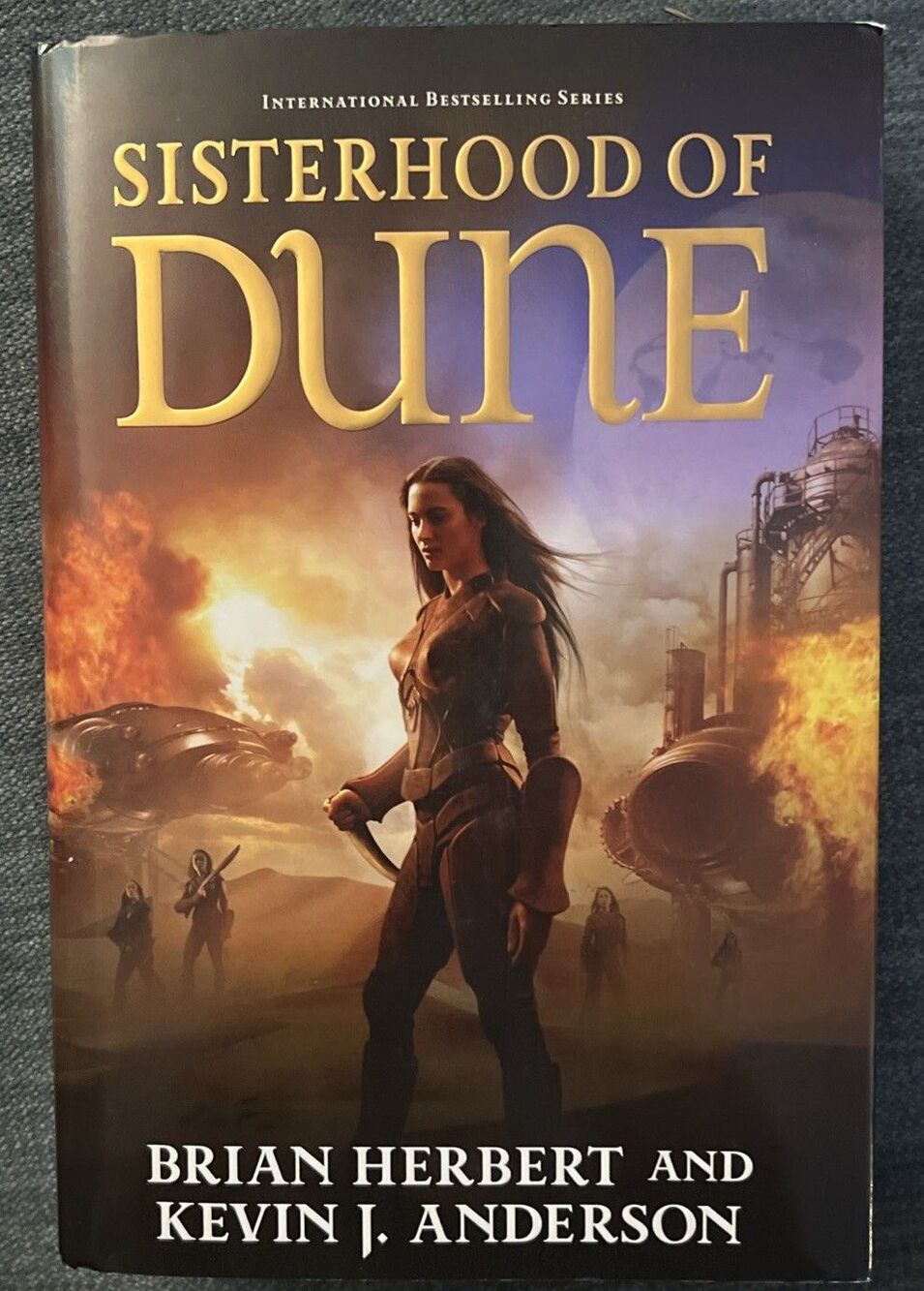 Sisterhood of Dune Signed By Kevin J Anderson 1st Edition Jan 2022 Brian Herbert